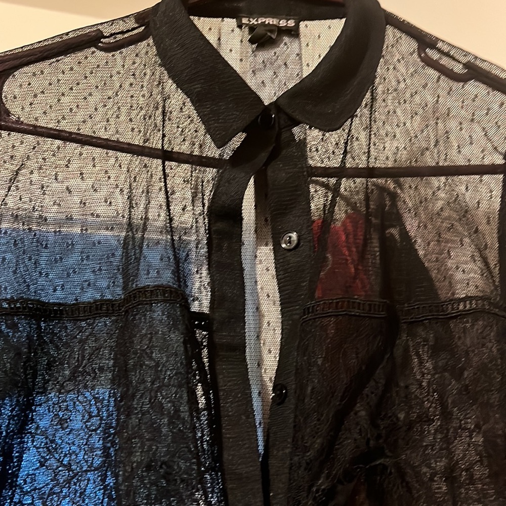 Sheer blouse - Picture 4 of 5
